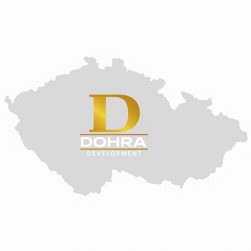 Mapa ČR se zvýrazněným Středočeským krajem